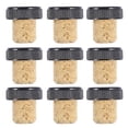 thumbnail image 1 of 24Pcs Wooden Wine Bottle Stoppers Practical Bottle Plugs Replacement Corks, 1 of 8