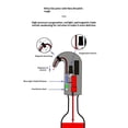 thumbnail image 3 of Electric Wine Decanter – Easy One Touch Red & White Wine Accessories, Ideal for Beginners and Enthusiasts, Spout Pourer, Wine Preserver – Best Christmas Day Gifts for Dad (Lucky red), 3 of 5