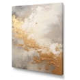 thumbnail image 2 of Designart "Golden Beige Storm Serenity" Storms Wall Decor, 2 of 7