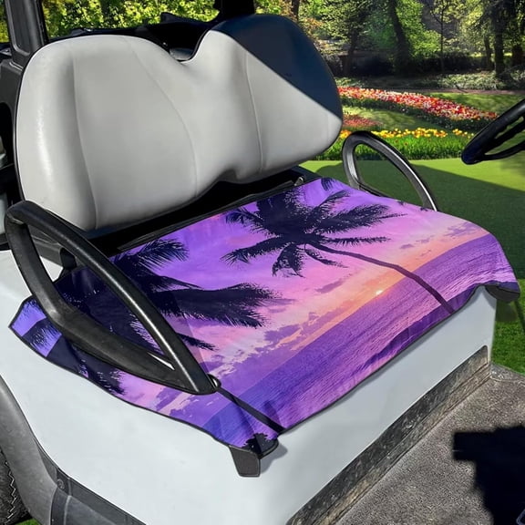Golf Cart Accessories, Golf Cart Seat Covers for 2-Person Seats for EZGO Yamaha Club Car Seat Protector