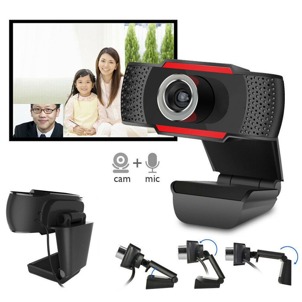 SPRING PARK 480/720/1080P USB 2.0 Webcam Video Web Camera with Microphone for PC Computer