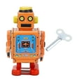 thumbnail image 2 of Juguete De Robot En Vintage, Juguete De Estaño Con Torpe Caminando, Cotizle En Un Reloj De Lata De Estaño Figura Decoración Del Hogar Juguete Retro, 2 of 7