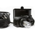 thumbnail image 2 of Beckett 160 GPH 13.6 Watt Pond, Fountain Pump, W/ UV Filter, Includes 3 Watt Ultraviolet Bulb, For Algae Control, Clarifier, For Koi Pond, Water Gardens Up To 320 Gallons For Clean, Clear Ponds, 2 of 4
