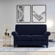 thumbnail image 2 of Fundas de sofá ZNSAYOTX Loveseat 2 Cushion azul marino, 2 of 7