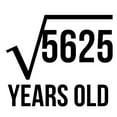 thumbnail image 3 of CafePress - 75 Years Old Square Root T Shirt - Men's White Classic Cotton T-Shirts, 3 of 4