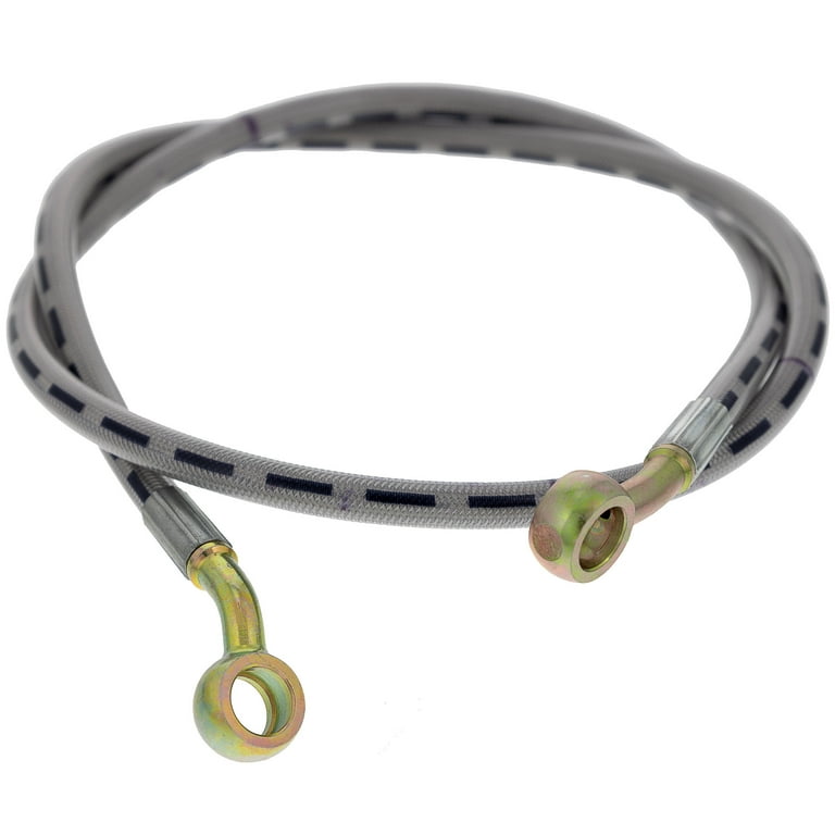 Rear Right Brake Hose Line For Polaris Ranger - Fits 500, 800 4x4/6x6/Crew & Diesel 900 Models (Part #1911725/1911609)