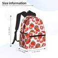 thumbnail image 3 of Fotbe Hand Drawn Tomatoes Lightweight Casual Laptop Backpack for Men and Women, Daily use Waterproof backpack, Backpack for College, 3 of 7
