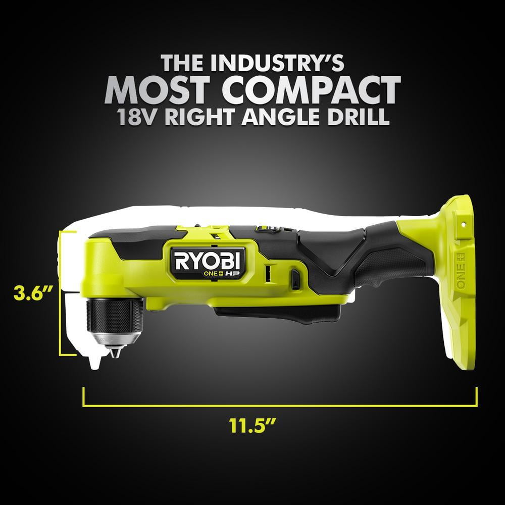 ONE+ HP 18V Brushless Cordless Compact 3/8 in. Right Angle Drill (Tool Only)