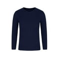 thumbnail image 6 of APEXFWDT Men Casual V Neck Sweater Shirt Knit Regular Fit Long Sleeve Pullover Top for Men Fashion Basic Henley Sweater, 6 of 9