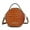 Orange, variant on MKF Collection Ynnari Women Crossbody Croc-Embossed Round Chic Handbag Top Handle by Mia K - Orange