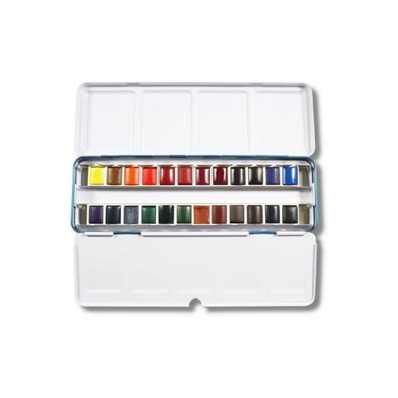 Yasutomo NWS24 24 Color NIJI Watercolor Set