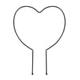 thumbnail image 1 of Soporte para plantas de jardín, soporte de hierro trepador, alambre de metal, guirnalda en forma de corazón, redondo, para interior y exterior, 1 of 6