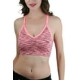 thumbnail image 3 of ToBeInStyle Womens Pack of 6 Wire Free Padded Sports Bralettes, 3 of 7