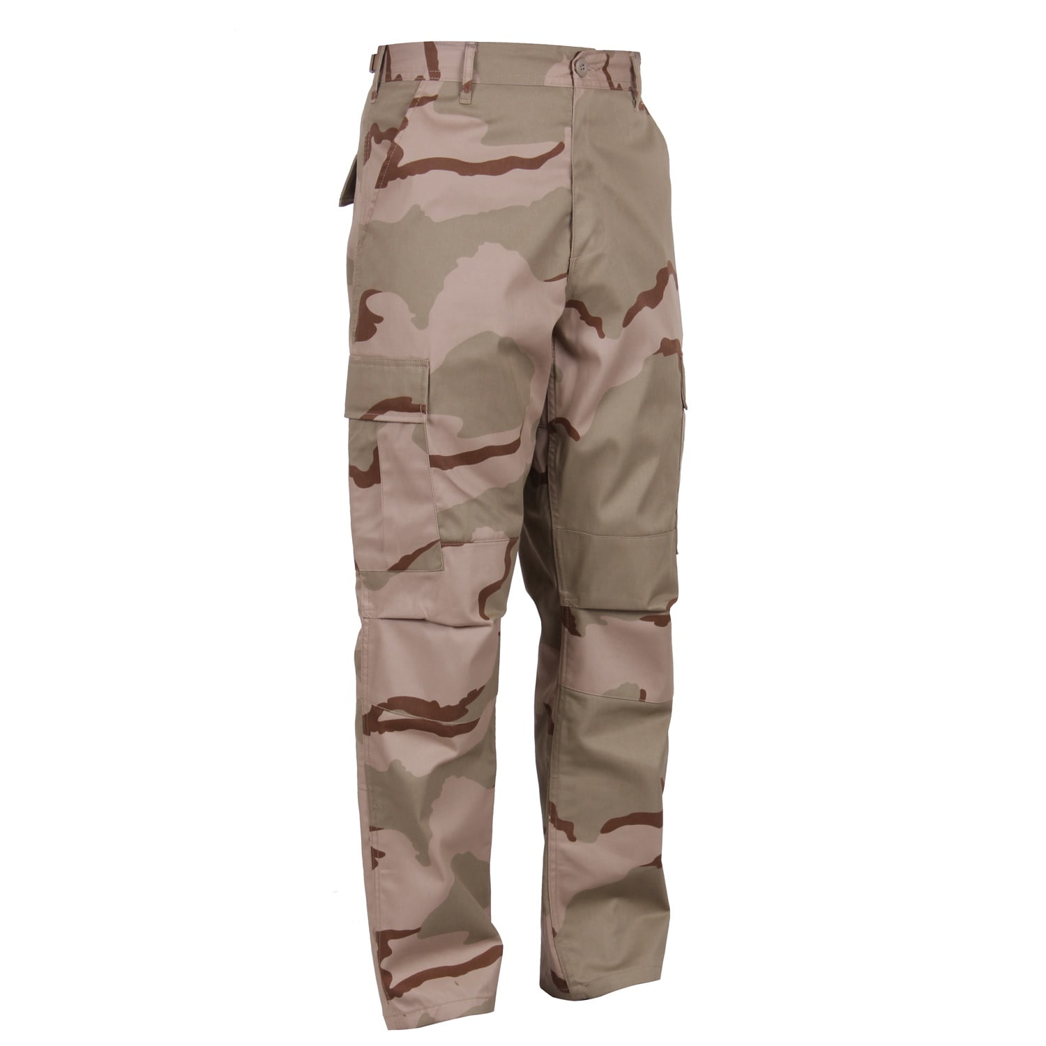 Rothco Mens Tri-Color Desert Camouflage BDU SWAT Cloth Cargo Pants 