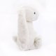 thumbnail image 5 of Conejito de peluche relajante, conejo blanco suave de 40 cm con orejas largas, peluche de Pascua adorable para niños y regalos., 5 of 5