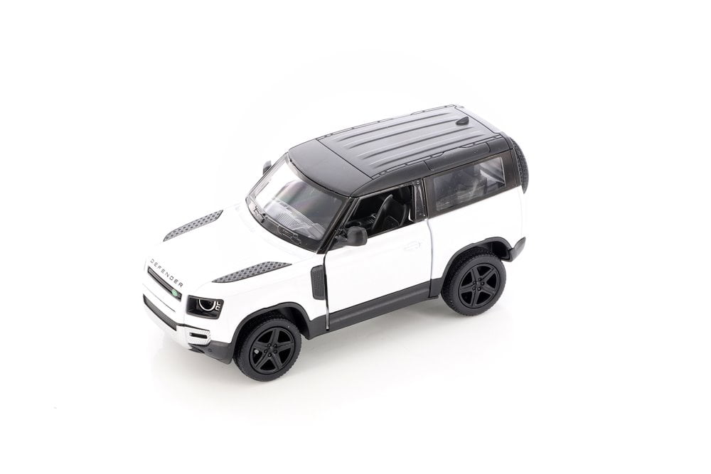 Land Rover Defender 110 with Roof Rack Light Green Metallic