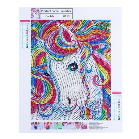

Veki Full Drill Special Shaped DIY 5D Drill Kits Crysta Diamond Dot Painting