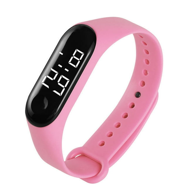 CAROOTU Smart Watch with Touch Screen Waterproof LED Electronic Wristwatch 12H