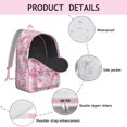 thumbnail image 4 of Sunflower Floral Everyday Backpack for School College and Work, Large Capacity Bookbag with Laptop Sleeve, Durable Commuting Travel Backpack, Flowers Design Unisex Gift for Teens Adults, 4 of 5
