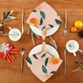 thumbnail image 4 of Napkin Satin Napkin 20*20Inchx1 Kitchen Towel Dinner Plate Towel Decorative Towel Napkin Tea Towel Suitable For Kitchen Table Pink Peach, 4 of 8