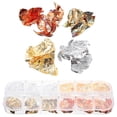 thumbnail image 2 of Metallic Foil Filler Set for Epoxy Art Crafting – Lightweight Durable Tinfoil with Intricate Design for Decoration and Packaging, 2 of 5