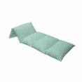 thumbnail image 4 of Yellow and Blue Floor Pillow Lounger Cover, Fresh Lemon Slices Fruit Happy Summer Sun Exotic Vacation Holiday Joy, Nap Mat Printed Fabric Case for 5 Pillows, 88" x 36", Sky Blue Yellow, by Ambesonne, 4 of 5