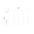 thumbnail image 2 of Z-Lite 5 Light Linear Chandelier, 2 of 8
