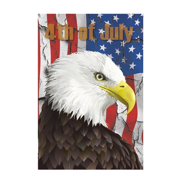 4Th of July Decorations Outdoor,Double Sided Patriotic USA Garden Flag - 4th July Independence Day Home Farmhouse Decor 12x18 Inch