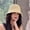 Biege, variant on Bucket Hat Spring Summer Hollow Knitted Hat Solid Color Sunhat Fisherman Caps Casual Foldable Beach Cap Outdoor Sun Shield Hat
