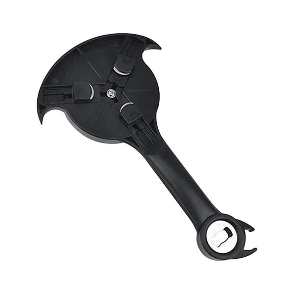 SIguan,3-in-1 Jar Opener for Weak Hands or Arthritis,Strain-Free Multi-purpose Bottle Lid Opener for Kitchen Black 10.47*5.83''