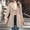 Khaki, variant on HWRETIE Wool Sweater Coat Women's Solid Color Fall and Winter Lapel Slim Woolen Woolen Sweater Fashionable Temperament Jacket Fashion Blazer