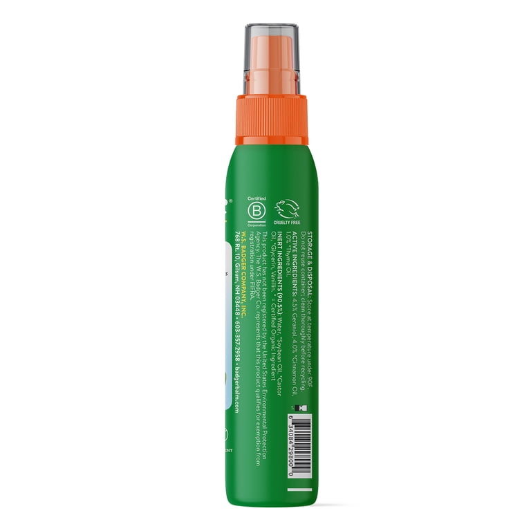 Badger, Anti-Tick Spray, 4 oz, Natural Insect Repellent - Walmart.com