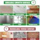 thumbnail image 5 of Ganchos con ventosa para ducha, grandes, transparentes y resistentes, para colgar coronas, puertas, ventanas, vidrios, toallas de cocina y utensilios de lufa (4 unidades), 5 of 5
