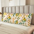 thumbnail image 5 of Disketp Hawaii Palms Print Body Pillow Cover - Super Soft 20x54 Body Pillow Case,Long Side Hidden Zipper (without pillow core), 5 of 6