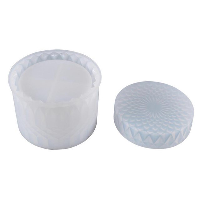 Silicone Mould Decorative Craft Mold DIY Storage Tank Mold Epoxy Box Molds