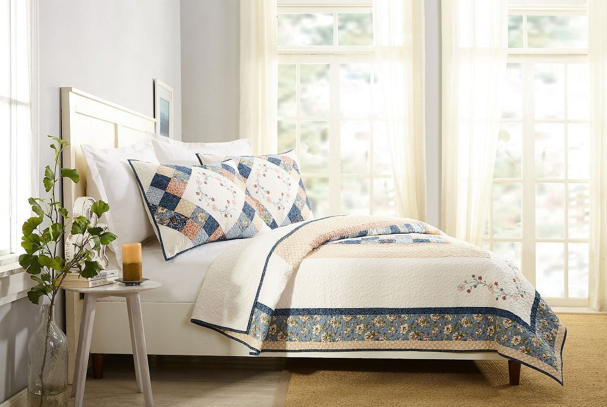 Better Homes & Gardens Beige Americana Cotton Quilt Full/Queen