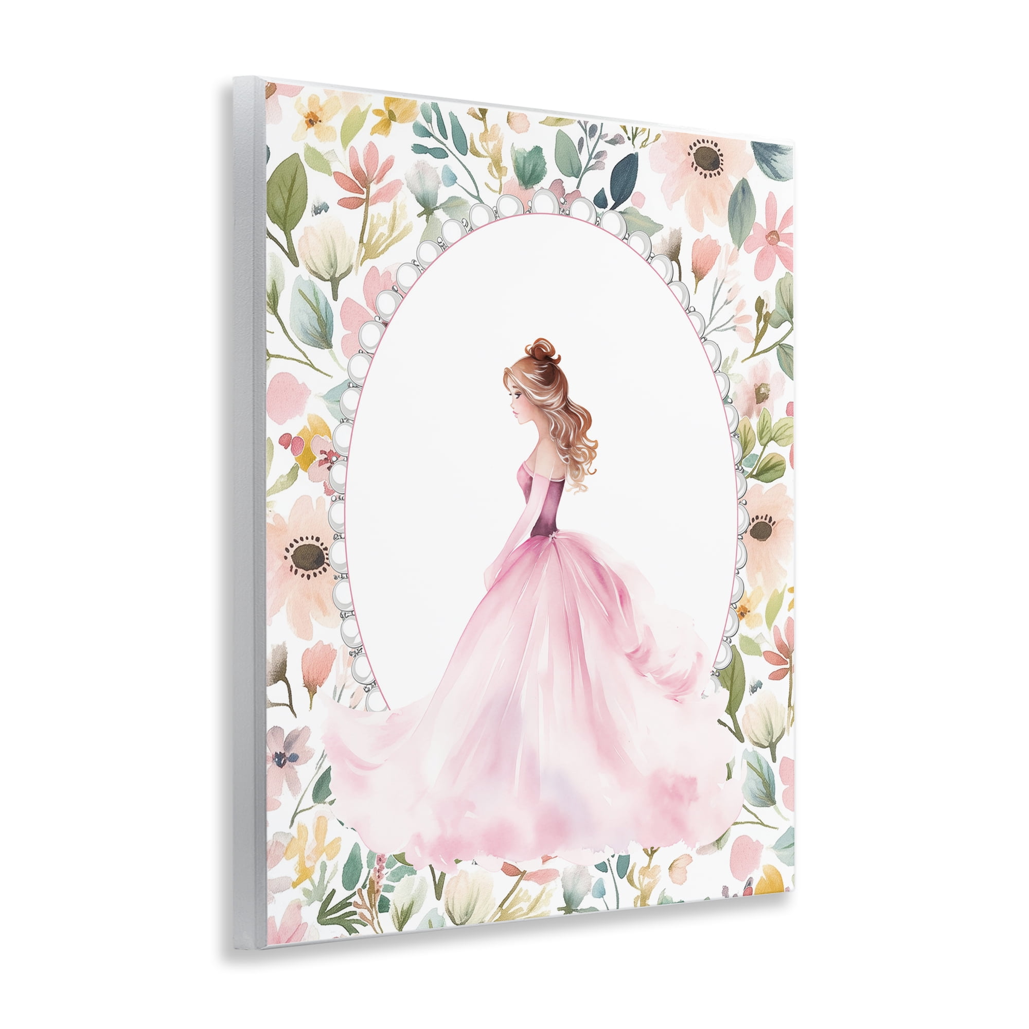 Stupell Industries Elegant Princess Love Wall Plaque Art, design by Christine Simpson Art