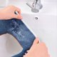 thumbnail image 5 of Funda para asiento de inodoro con tapa, asa de elevación, fundas para asiento de inodoro con cremallera, cojín para asiento de inodoro lavable y elástico, alfombrilla calefactora suave y gruesa para todos los asientos de inodoro alargados (ovalados) (azul) Sincero Electrónica, 5 of 5