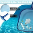 thumbnail image 3 of Sales Today Clearance! GIFTSCA Pool Cleaning Standard With Rods Shallow Leaf Net 5 Sections Aluminum Rod Shallow Net Removable 5 Sections Rod Net Snap Threads, 3 of 5
