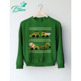 thumbnail image 4 of Tstars Boys Unisex Ugly Christmas Sweater Gift for Tractor Loving Kids Tractors Bulldozers Christmas Gift Holiday Shirts Xmas Party Christmas Gifts for Boy Toddler Kids Sweatshirts Ugly Xmas Sweater, 4 of 5