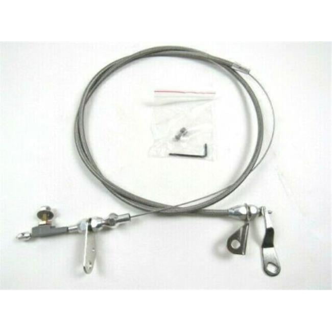 Stainless Steel Braided Kick Down Cables for Ford C4