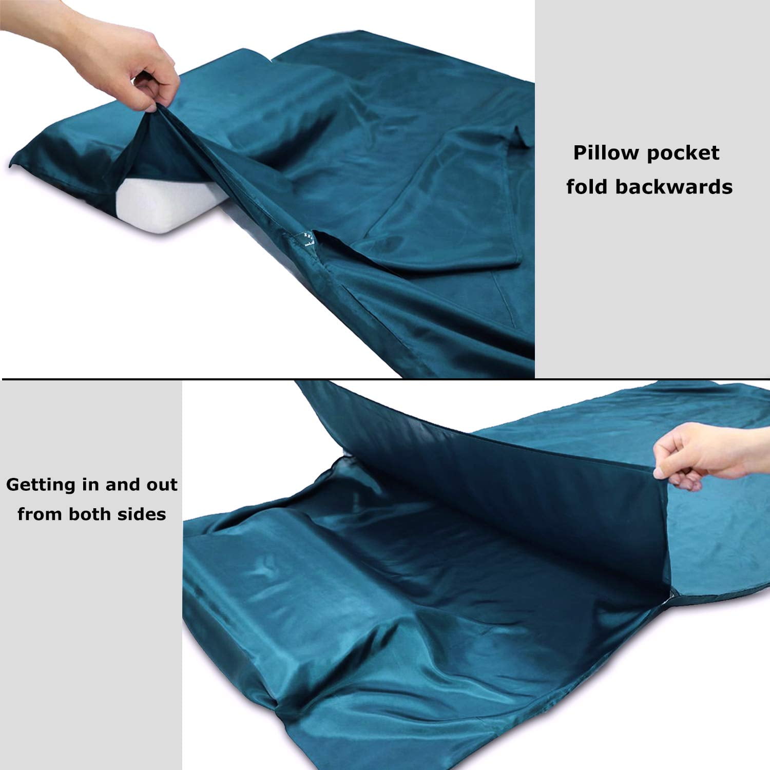 Browint Sleeping Bag Liner, Dark Blue