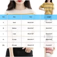 thumbnail image 3 of Ichuanyi Womens Stripe Tops 2026 Summer Short Sleeve Crewneck Lightweight Casual Pullover Shirts, 3 of 5