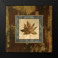 thumbnail image 2 of Vassileva, Silvia 12x12 Black Modern Framed Museum Art Print Titled - Autumn Leaf Square IV, 2 of 5