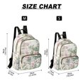 thumbnail image 3 of JIALIOU Mini Backpack Purse for Women Quilted Casual Daypack Small Travel Shoulder Bag, Pink Roses Climbing on Wall, 3 of 7
