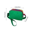 thumbnail image 3 of Feledorashia Crossbody Bag for Women, Shoulder Purse Large Capacity, Portable Cosmetic Handbag with Adjustable Strap, Color Block Design, Durable Polyester Material, Casual Travel and Outdoor Use, 3 of 7
