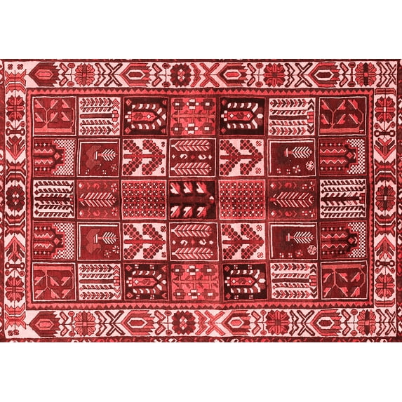 Ahgly Company Indoor Rectangle Persian Red Traditional Area Rugs, 2' x 5'