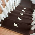 thumbnail image 4 of Hyknon Stair Treads for Wooden Steps 22X8.7" Non-Slip Polar Bear Carpet Mat Lighted Washable Coffee Stair Rugs Decorative Stair Runner for Indoor Safety, 4 of 6