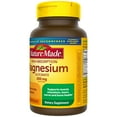 Nature Made Magnesium Glycinate 200 mg Per Serving Capsules, Dietary