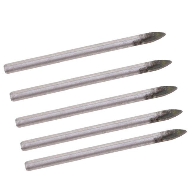 Brocas para mármol con punta triangular Brocas para mármol 3 brocas de 10 mm 6mm